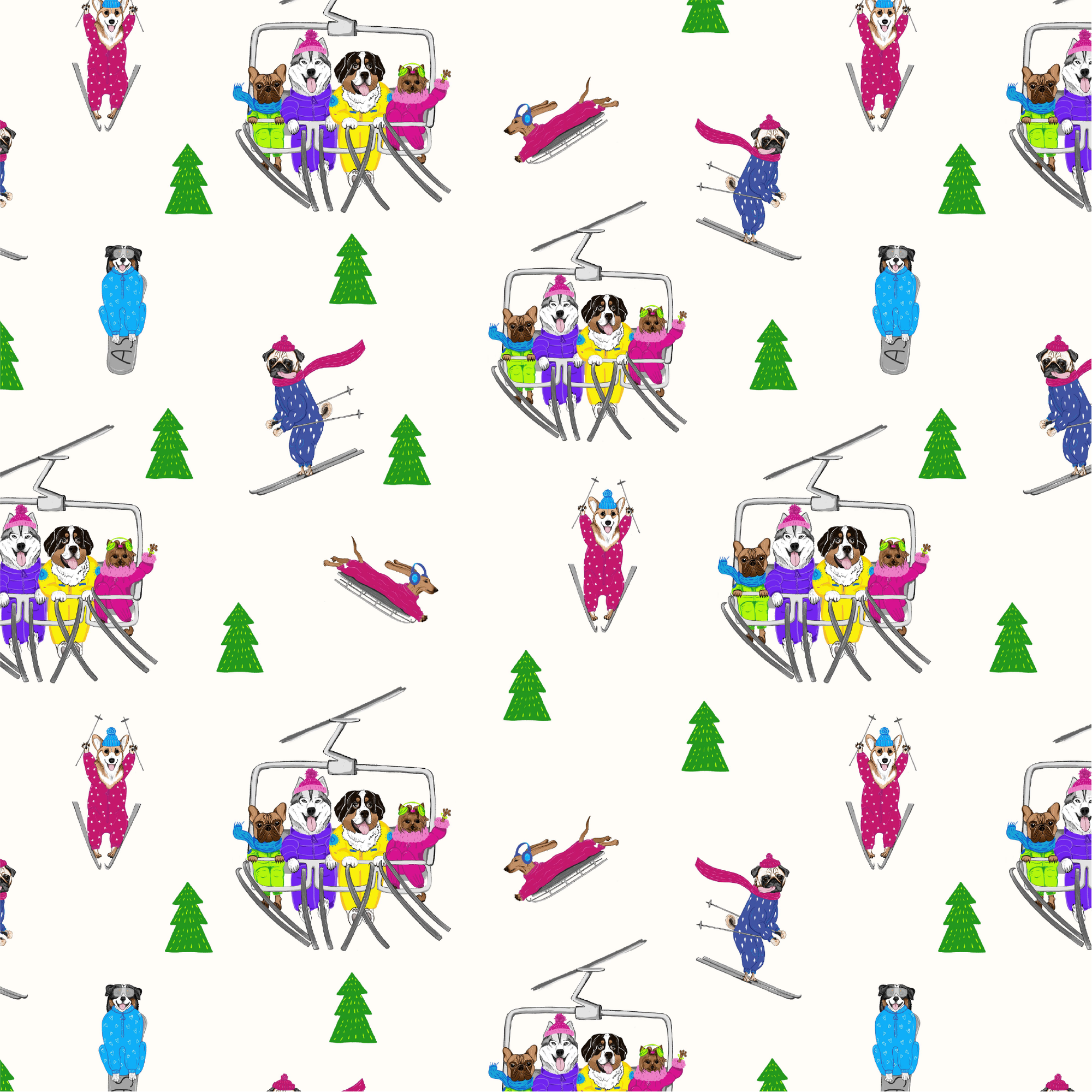New playful prints just in for the holiday season. A must buy for home lounging.