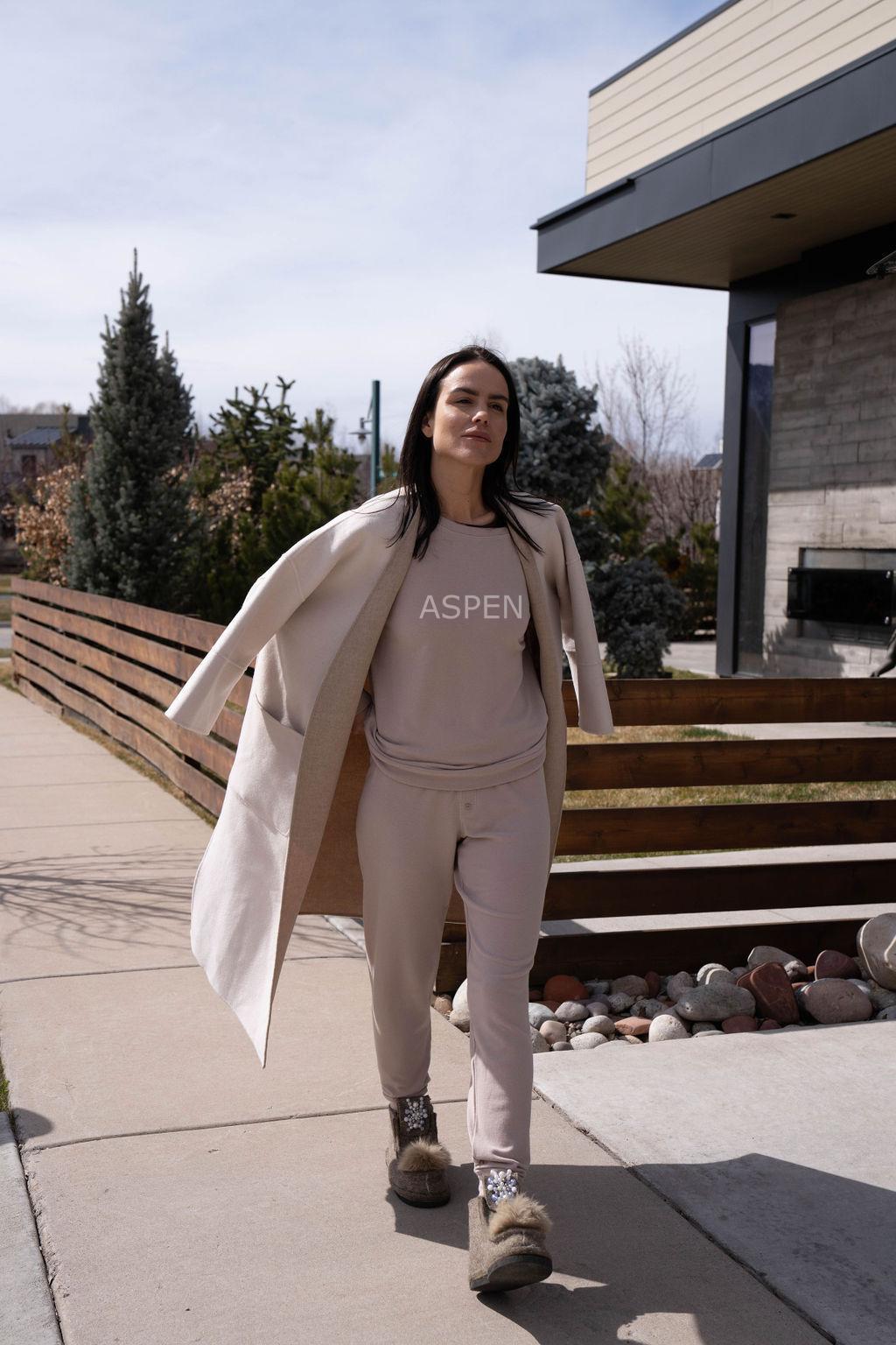 Hello from Aspen long sleeve top