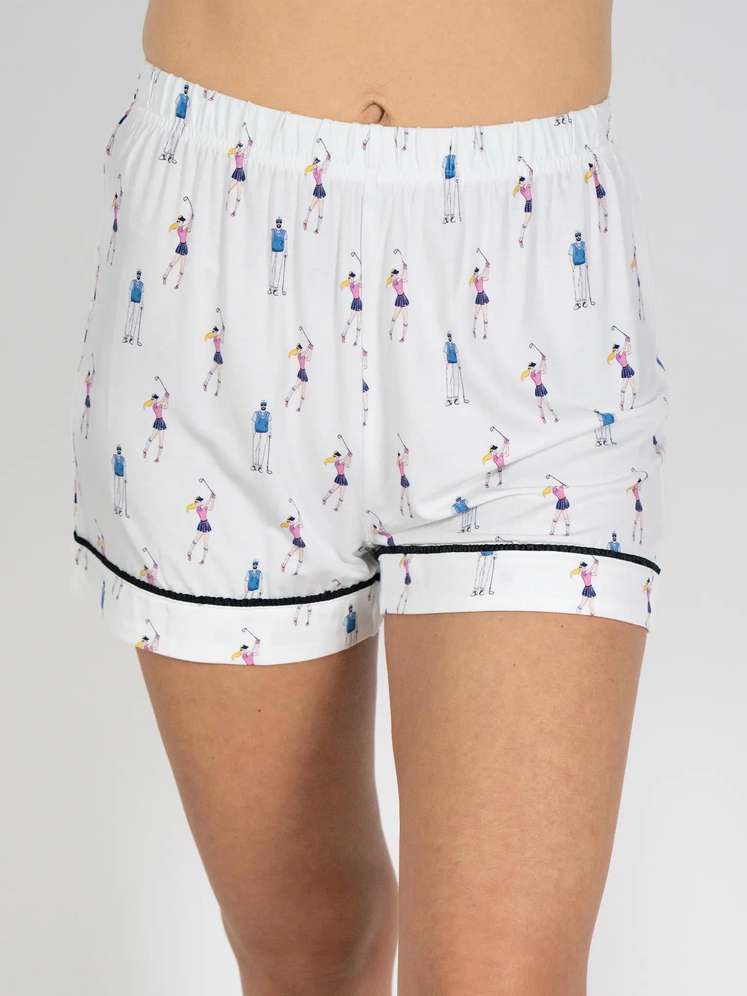 Jolene short printed pajama set