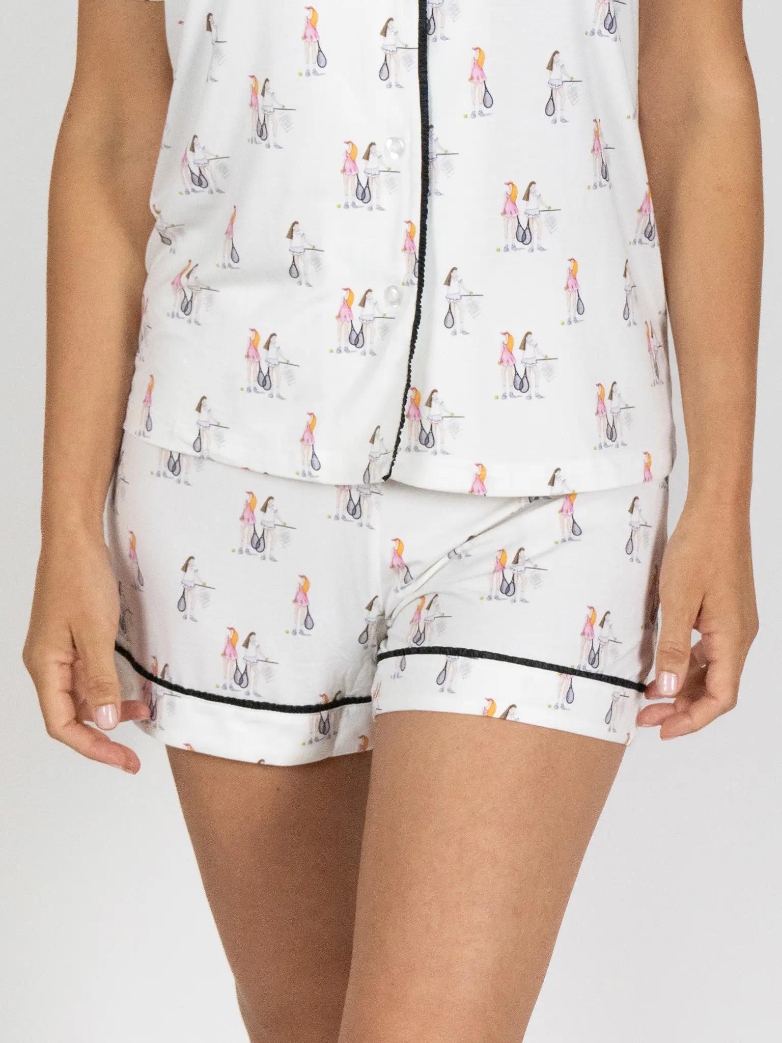 Jolene short printed pajama set