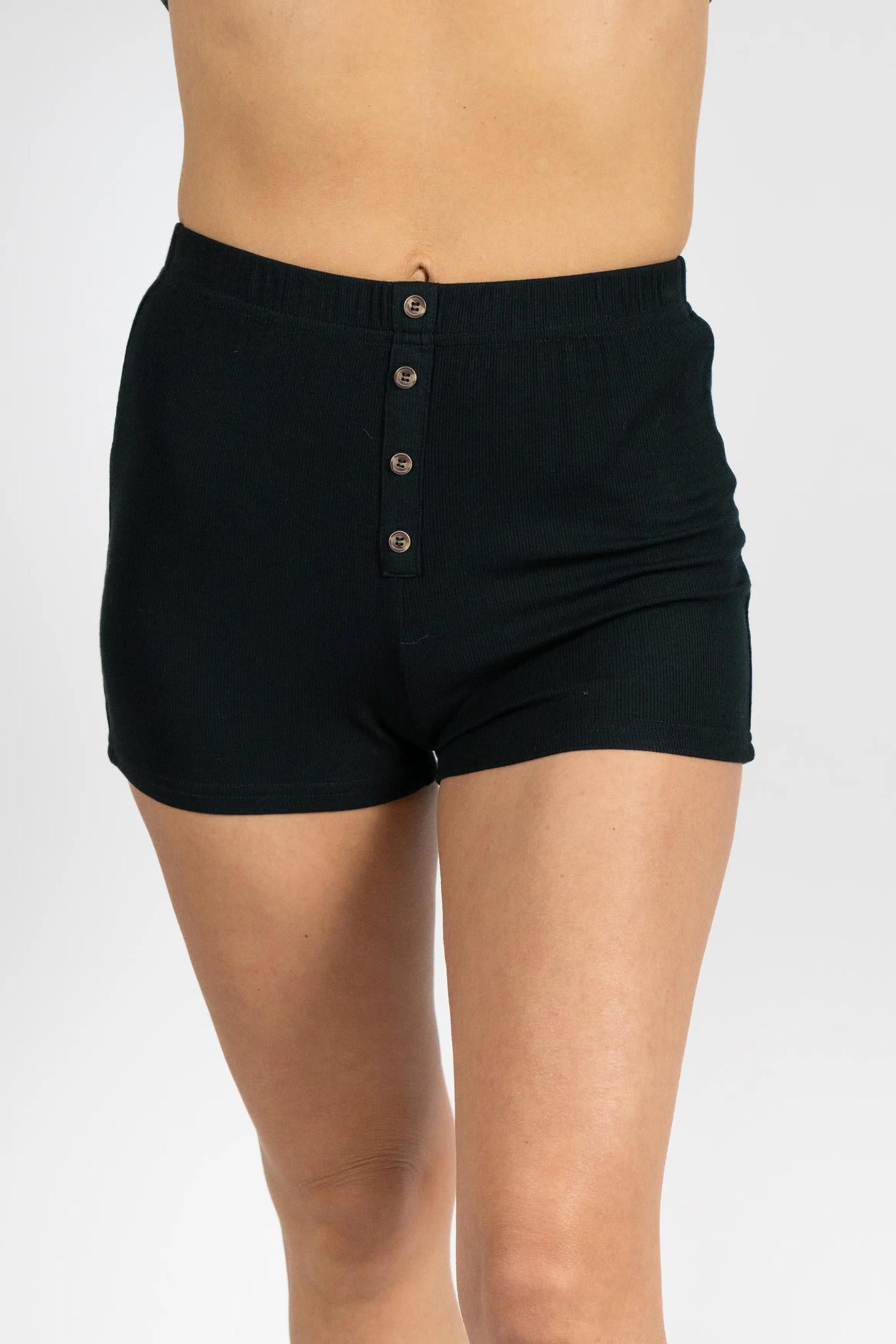 Ribbed Cami Short Set