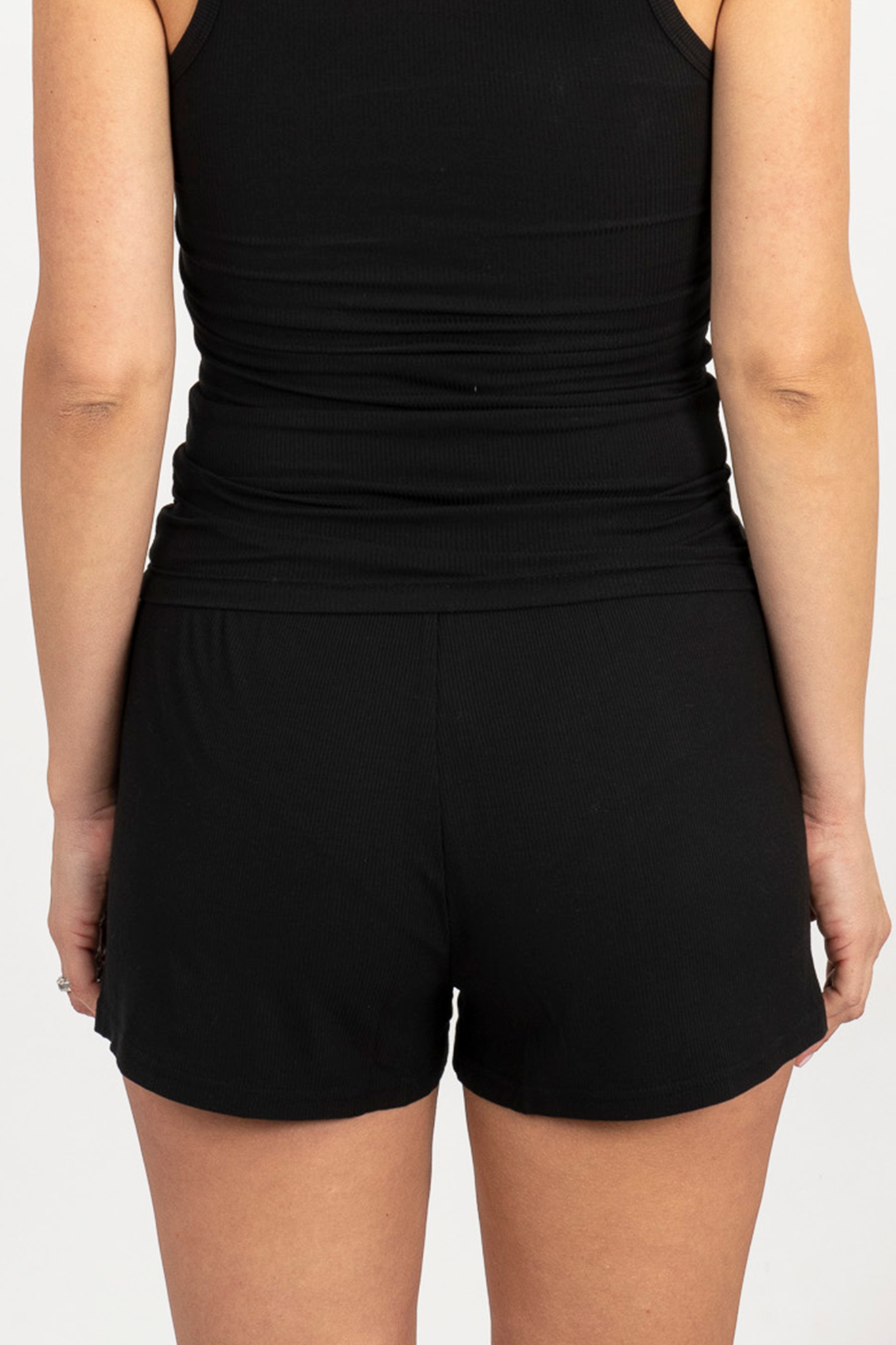 Ribbed shorts