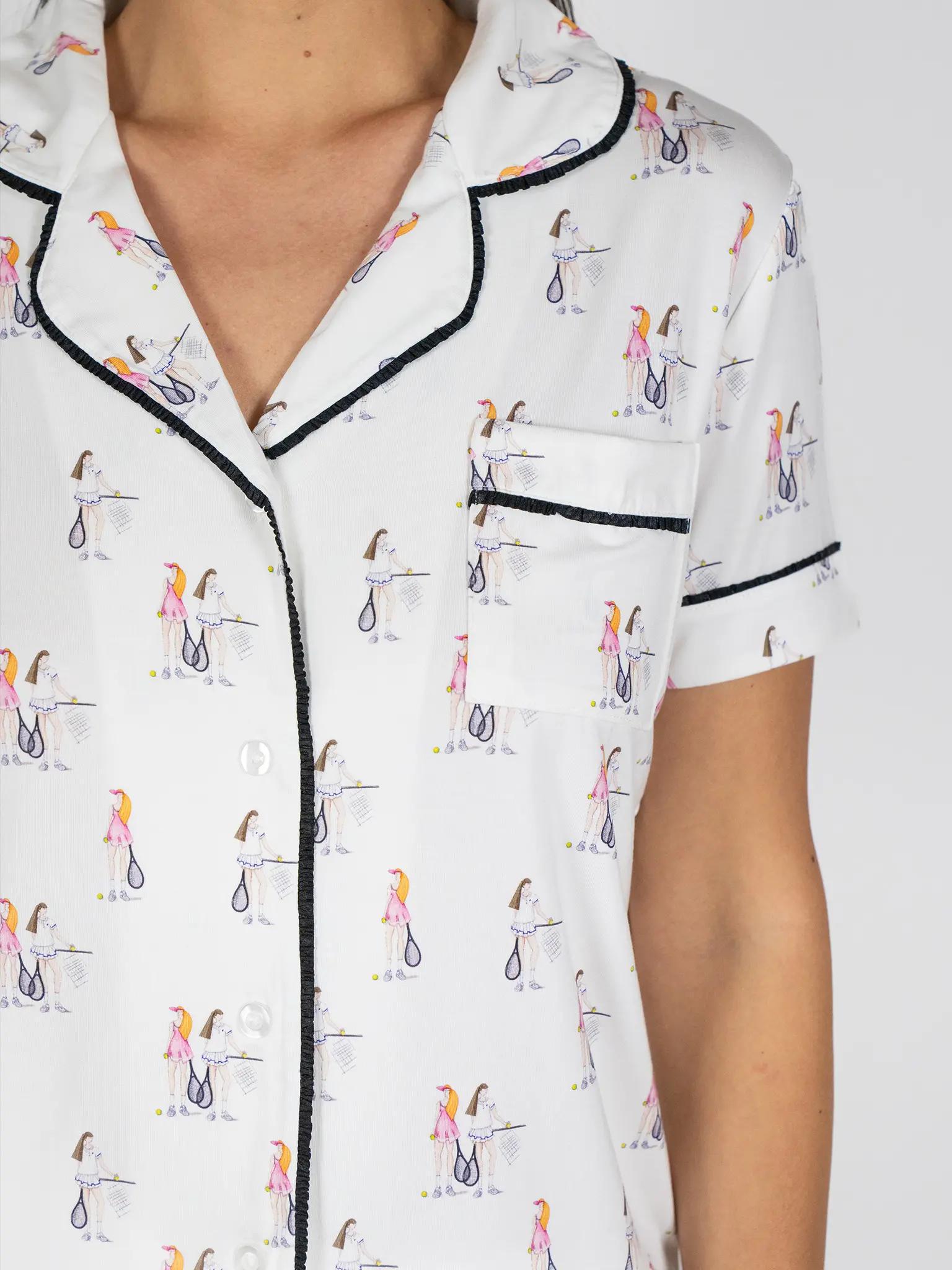 Jolene short printed pajama set