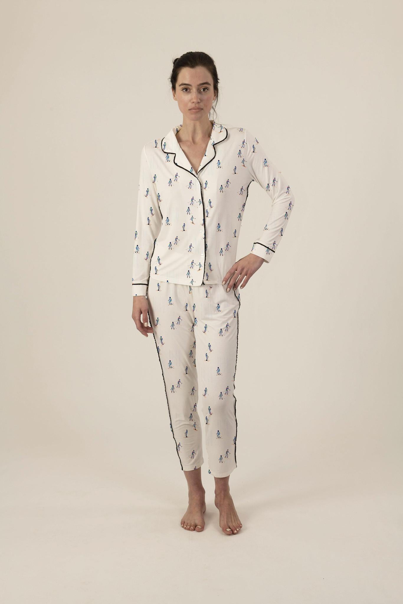 Jolene long pajama set