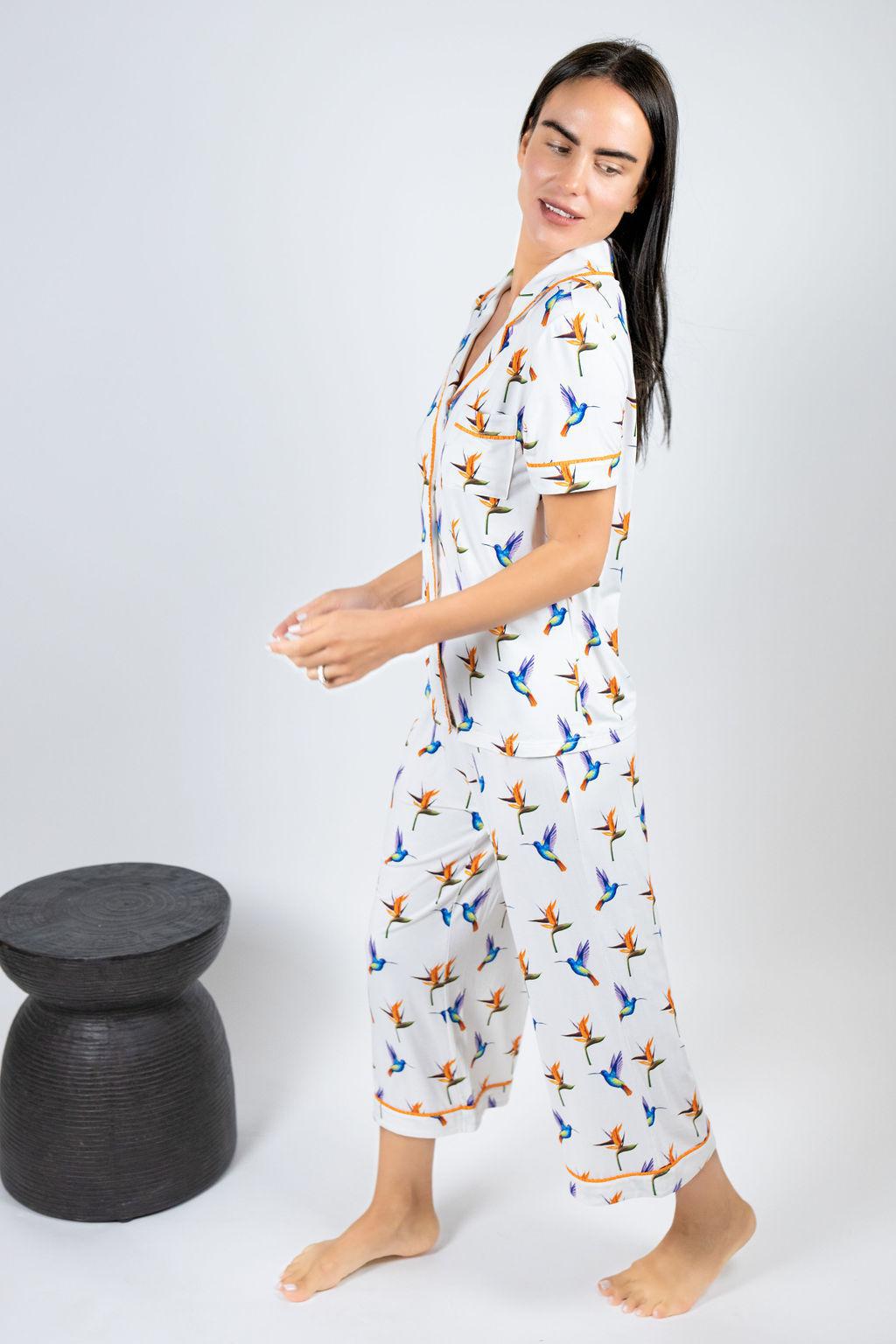 Jolene cropped pajama set