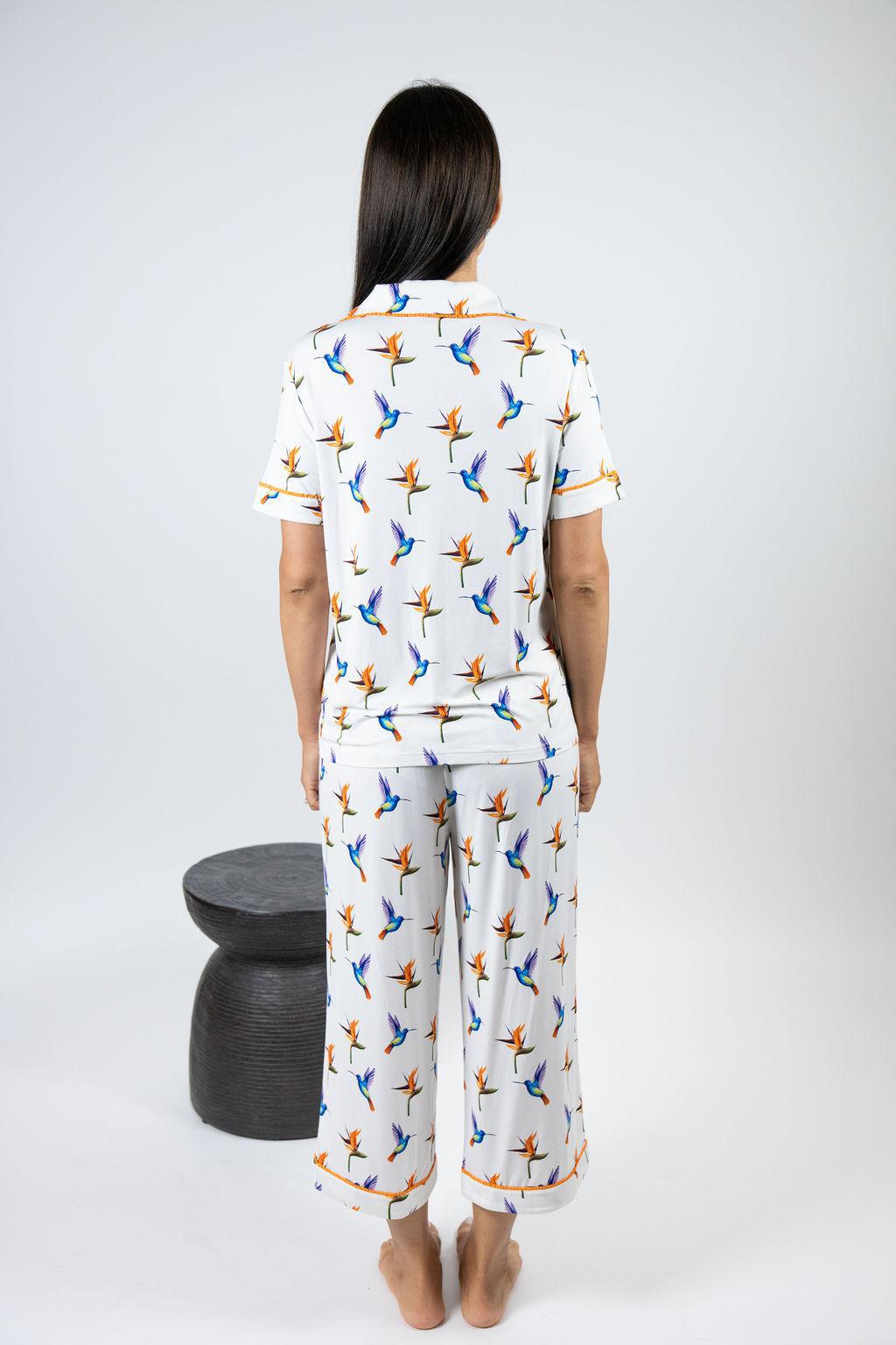 Jolene cropped pajama set