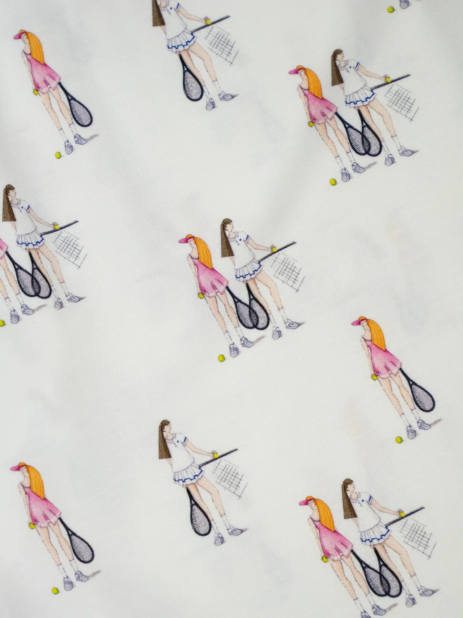 Jolene long printed pajama set