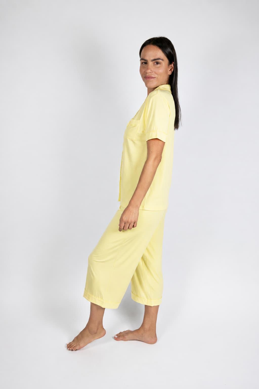 Jolene cropped pajama set