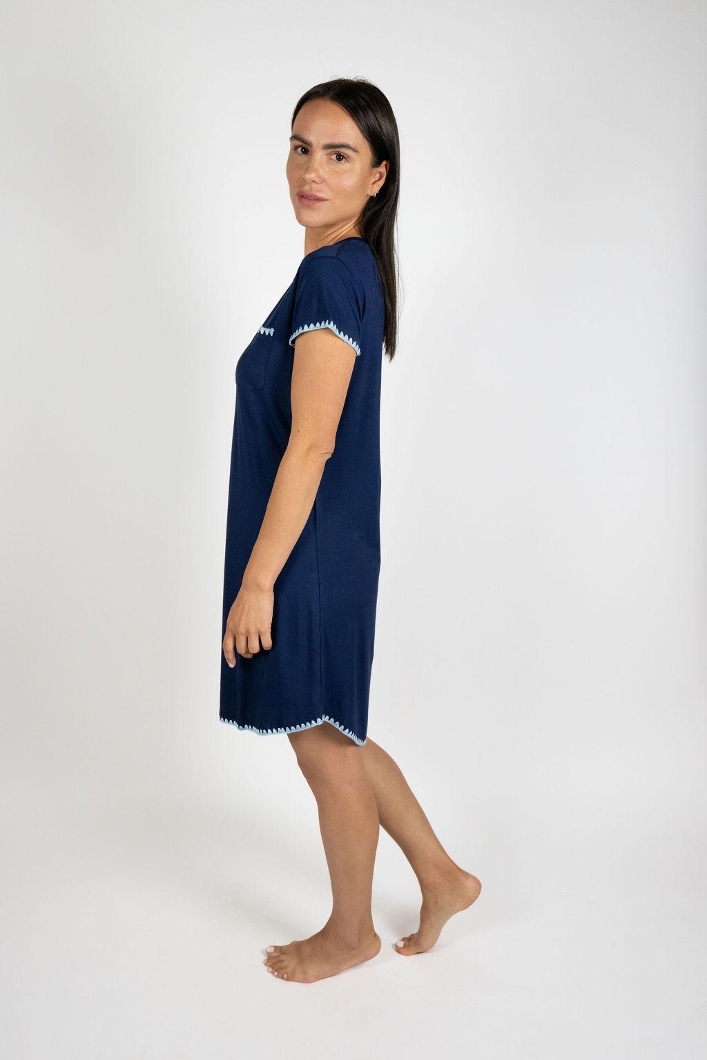 Cute stitching dress