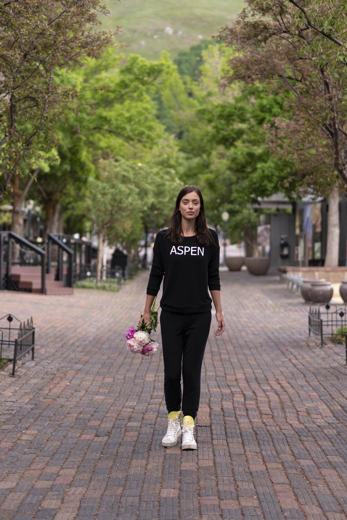 Hello from Aspen long sleeve top