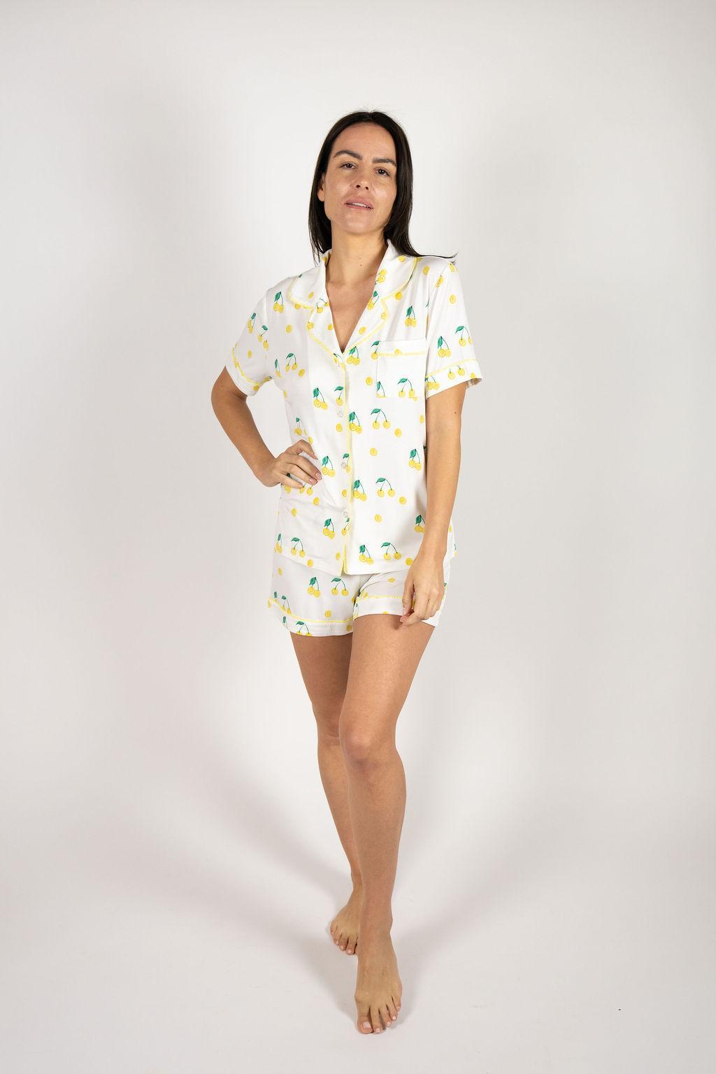 Jolene short printed pajama set