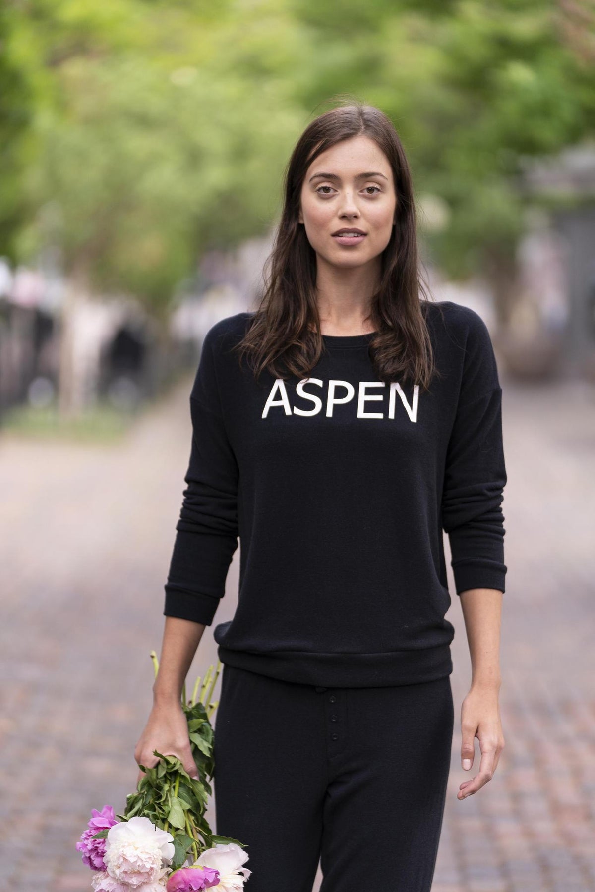 Hello from Aspen long sleeve top
