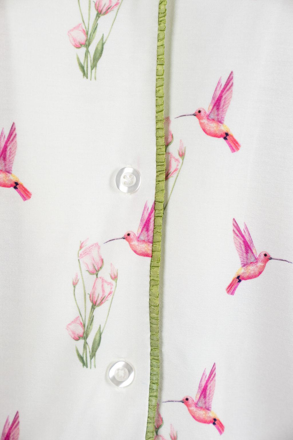 Jolene long printed pajama set