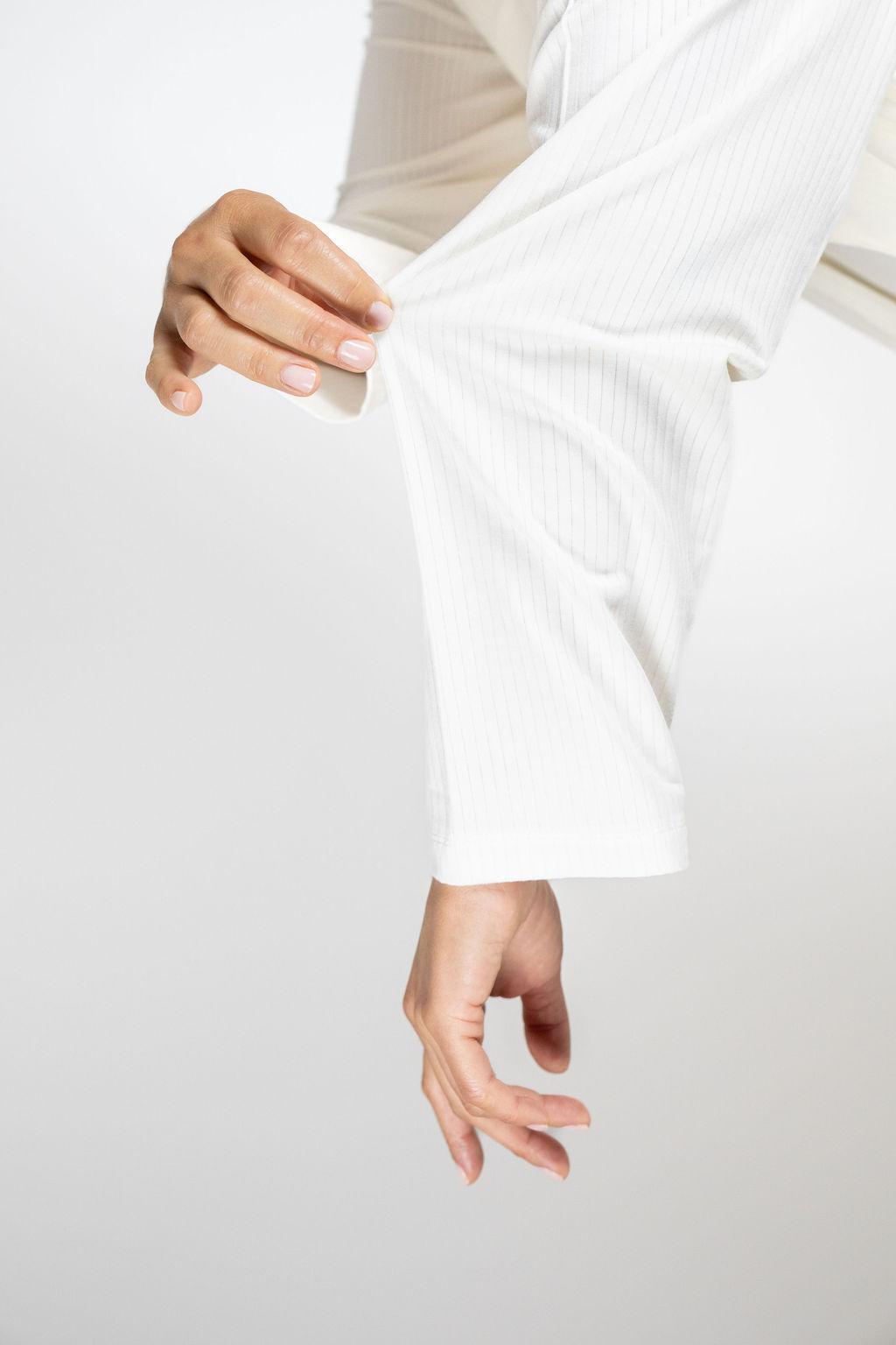 Cannes pinstripe long set