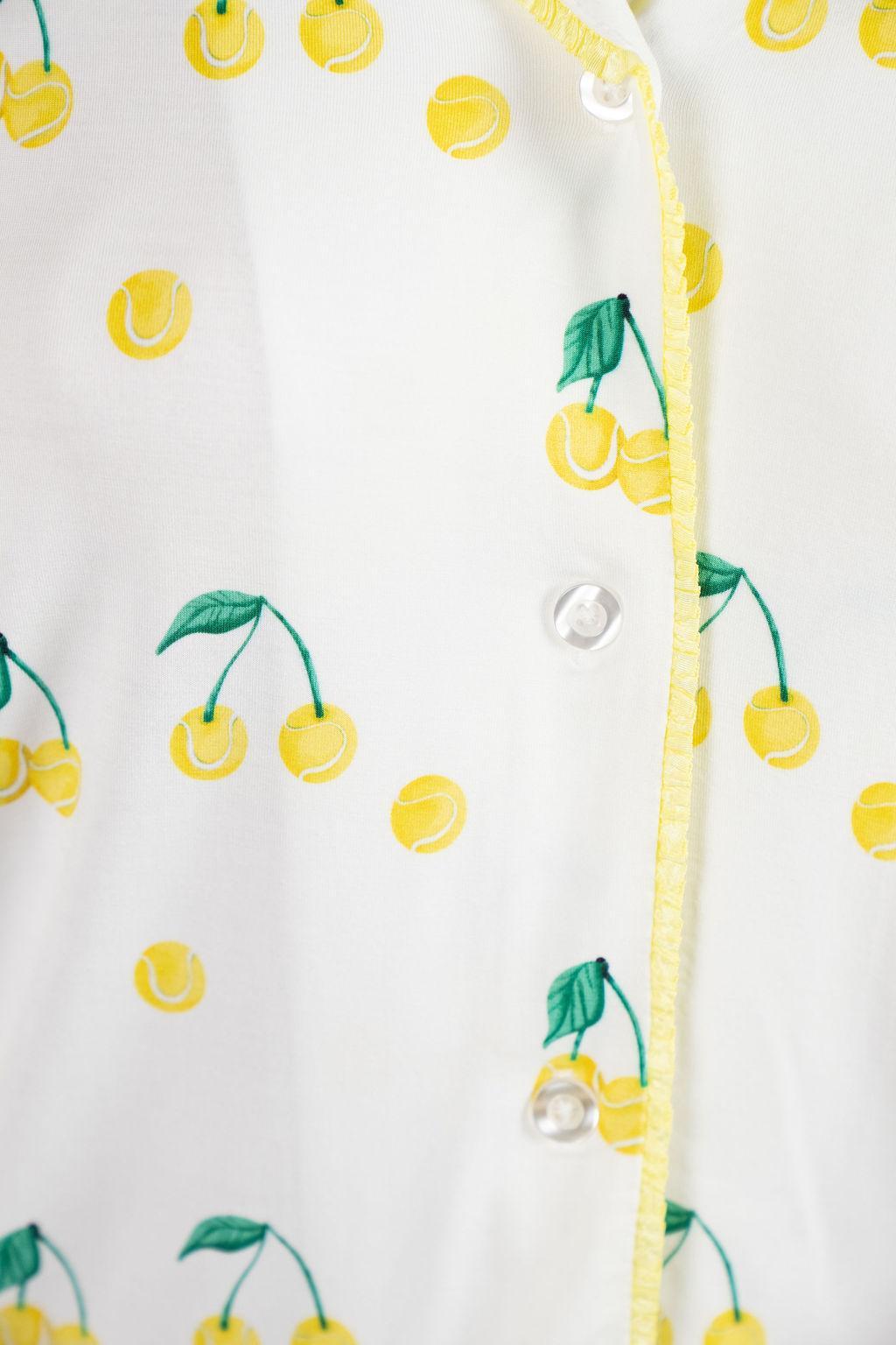 Jolene long printed pajama set