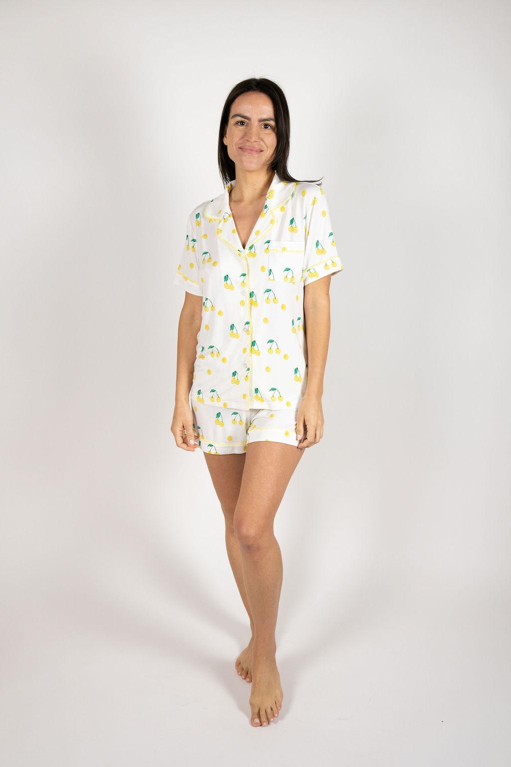 Jolene short printed pajama set