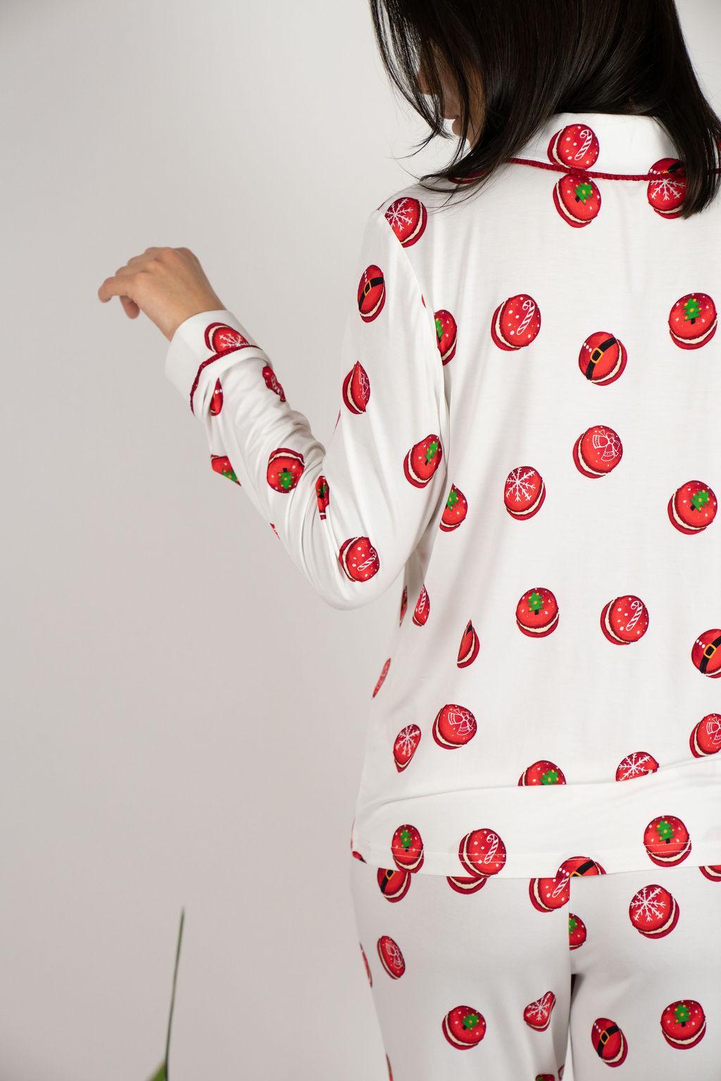 Grace long printed pajama set