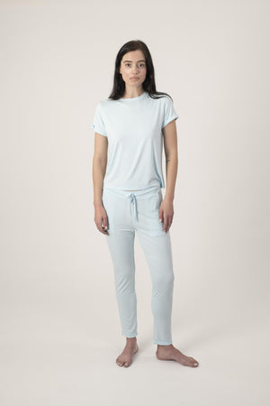 Lounge joggers in ice blue