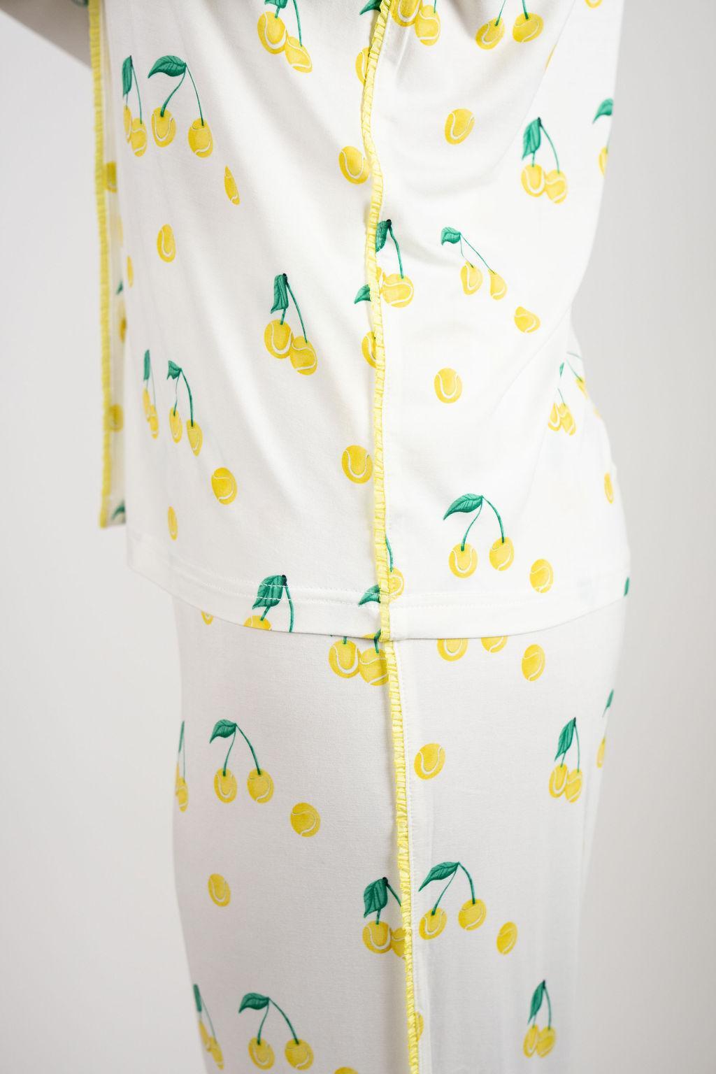 Jolene long printed pajama set