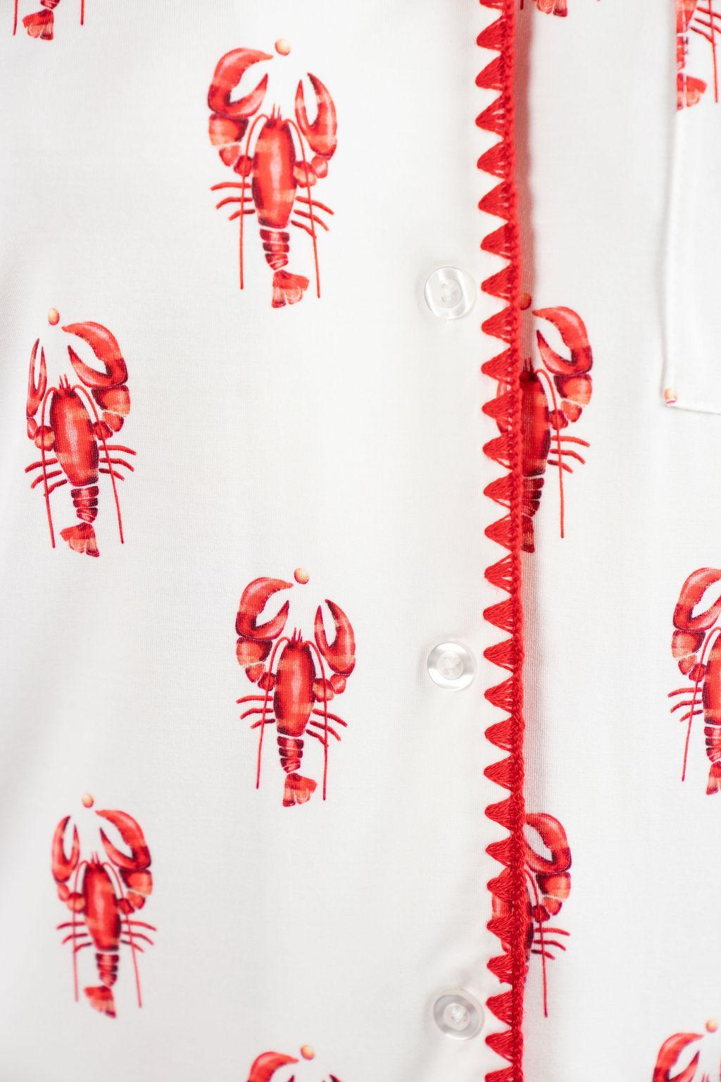 Cute stitching short pajama set