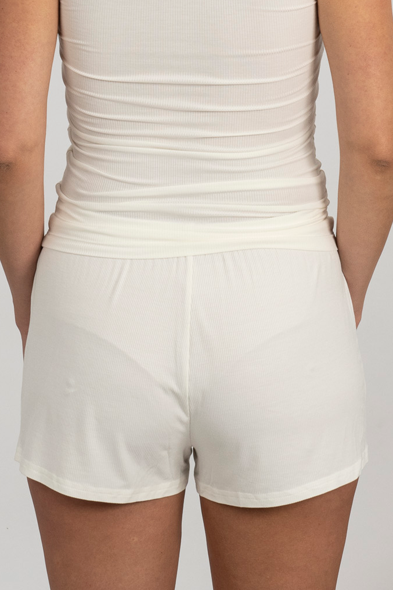 Ribbed shorts