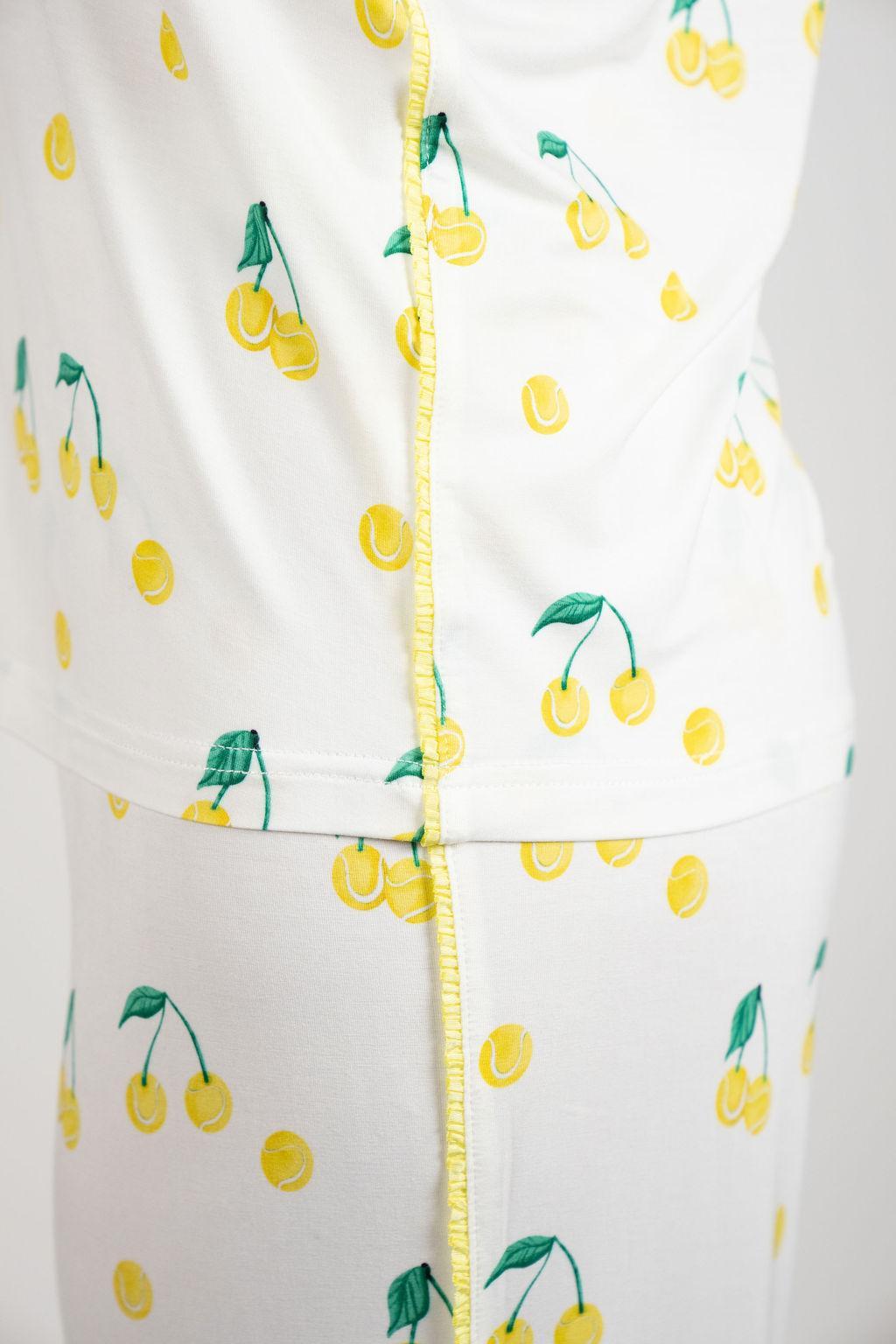 Jolene long printed pajama set