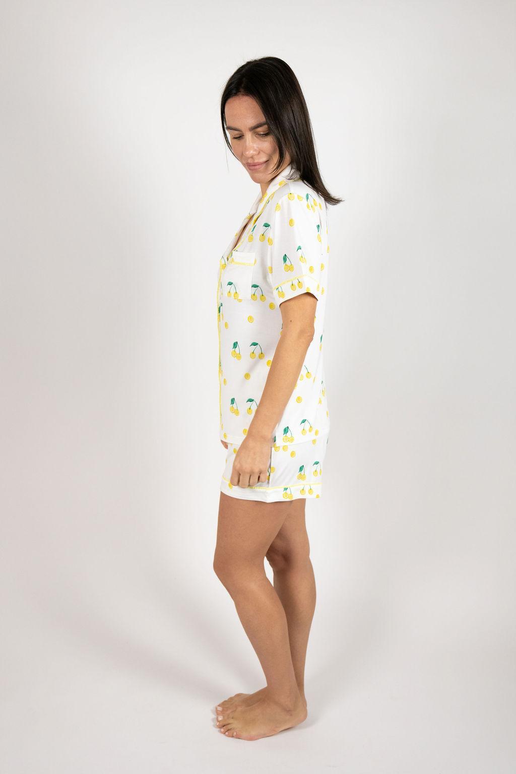 Jolene short printed pajama set