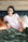 Model wearing Cute Stitching Sleep Dress in Powder Rose with chest pocket, round neckline, and knee-length cut